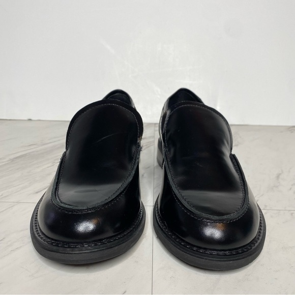 Steve Madden Larusso Black Leather Loafer 8M - Picture 2 of 14